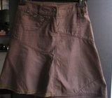 Mexx asimetrična suknja svjetlo maslinaste boje, vel s