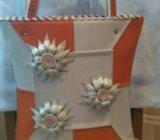 KOŽNA TORBA I NARUKVICA