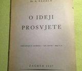 Dr. A. Bazala, O ideji prosvjete