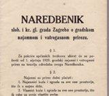 NAREDBENIK SLOB. I KR. GRADA A O GRADSKOM NAJAMNOM I VATROGASNOM