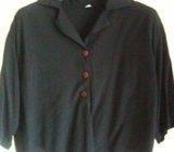 CRNA KOŠULJA S KRATKIM RUKAVIMA BR. M