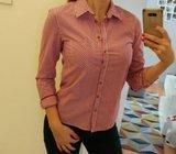 CRVENA bijela karirana kosulja POVOLJNOO!!!