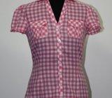 H&M Divided košulja bijelo roze boje - vel. 36