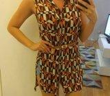 NOVA krem smeda crna kosulja bluza tunika POVOLJNOOO!!