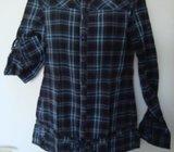 Pull and Bear karirana tunika vl.S/M