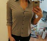 SMEDA bez krem crna kosulja bluza POVOLJNOO!!!