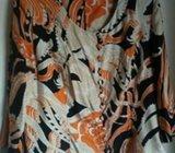 VINTAGE SVILENA STRUKIRANA BLUZA S PRESVUČENIM GUMBIMA - BROJ 44/46