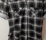 zenska karirana kosulja nova