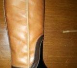 Leather-rubber boots 