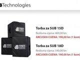 Torbe za SUBWOOFERE (navlake)