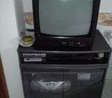 Televizija+resiver+videorekorder