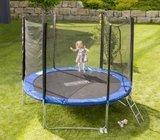 EMPASA vanjski trampolin sa sigurnosnom mrežom 14 FT 4,26 m plavi