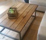 Industrial coffee table